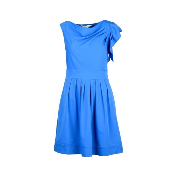 Diane Von Furstenberg Dresses & Skirts - Diane Von Furstenberg Tinned Cobalt Blue Dress 10